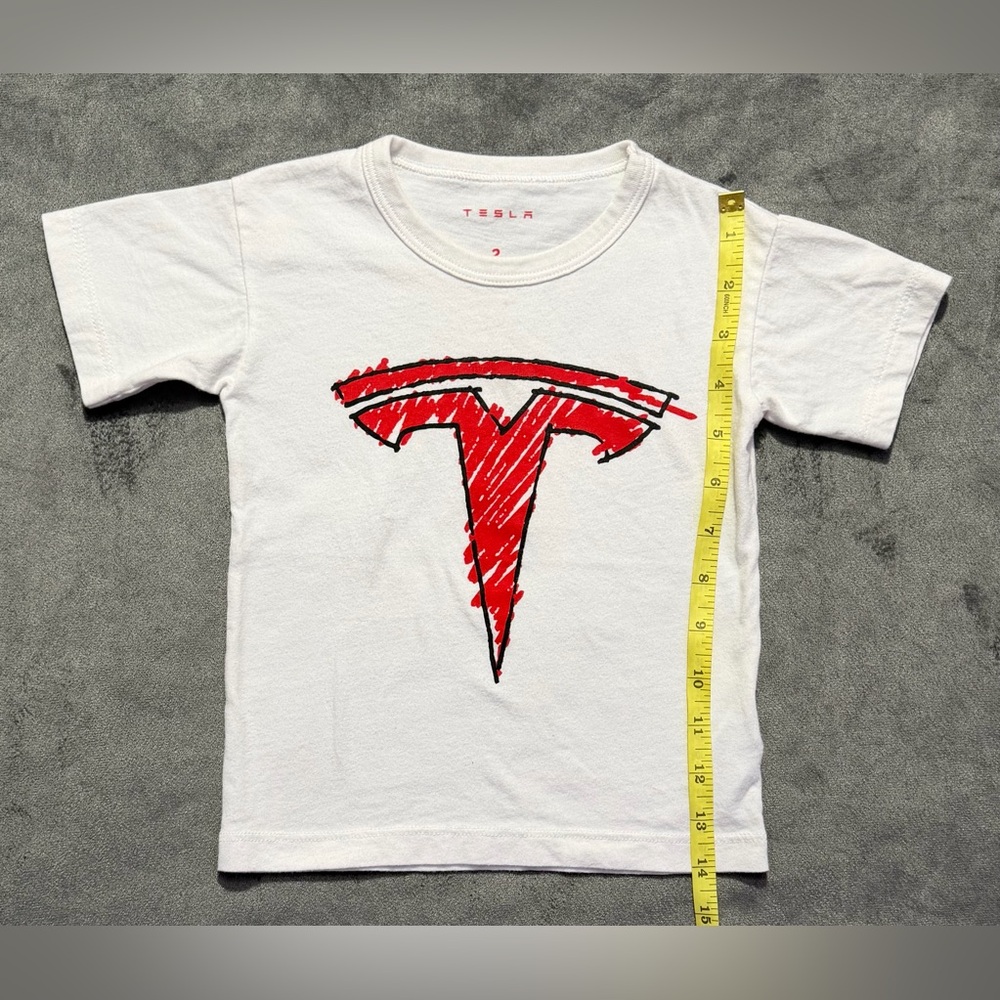 Tesla Kids Scribble T T-Shirt SIZE 2T